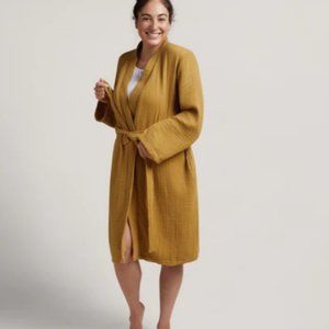 Mustard Cotton Robe by Parachute (NEW w/tags)
